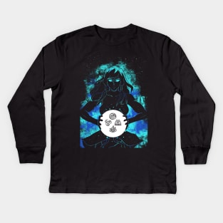 Cosmic Korra Kids Long Sleeve T-Shirt